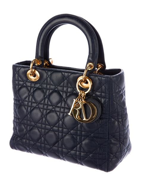 lady dior bag real